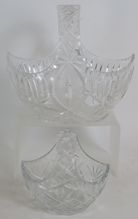 A Harrods cut glass Claret jug, a large - Image 4 of 5