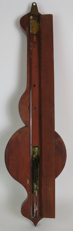 A Mid 19th Century mahogany mercury dial - Image 5 of 5