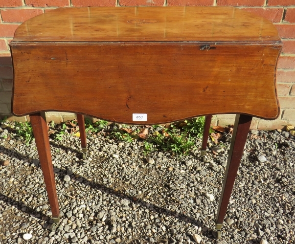 A good quality George III mahogany butte