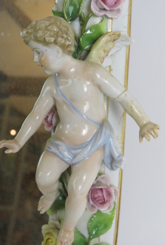 A Late 19th Century German porcelain fra - Image 4 of 6
