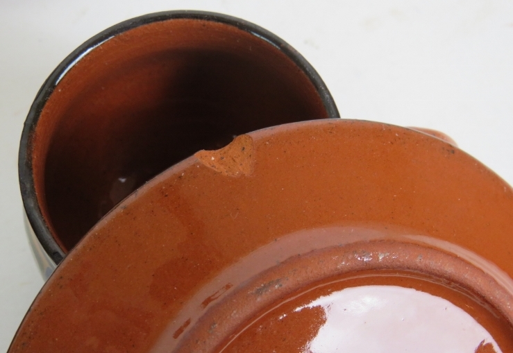 A Retro European terracotta coffee set o - Image 3 of 4