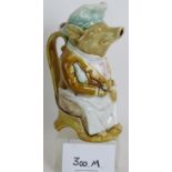 A 19th century French Faience jug in the