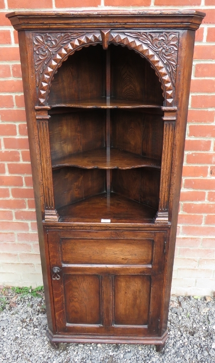A reproduction 18th century style oak fr