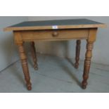 A late 19th/early 20th century oak side