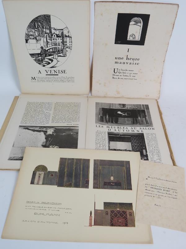 Four volumes of the French Arts Publicat - Image 2 of 5