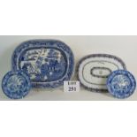 A 19th Century Willow Pattern Staffordsh