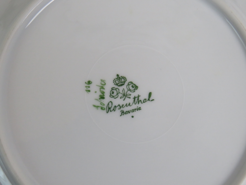 An 8 setting Rosenthal hand painted tea - Image 4 of 5