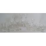 A large suite of mainly German crystal w