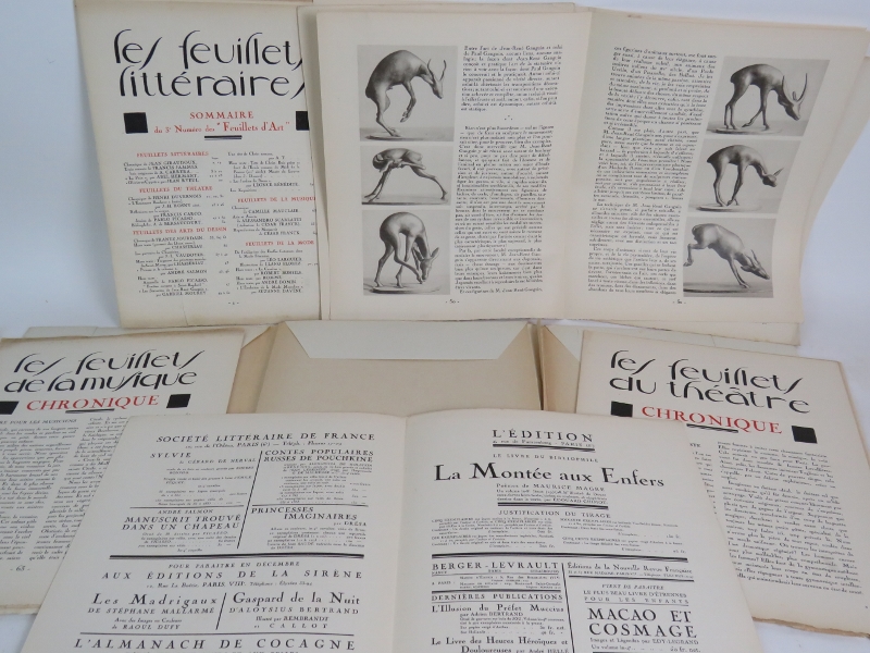 Four volumes of the French Arts Publicat - Image 3 of 5