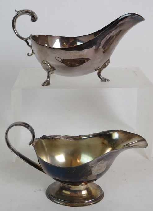 Five vintage silver plated trophy tankar - Image 4 of 4