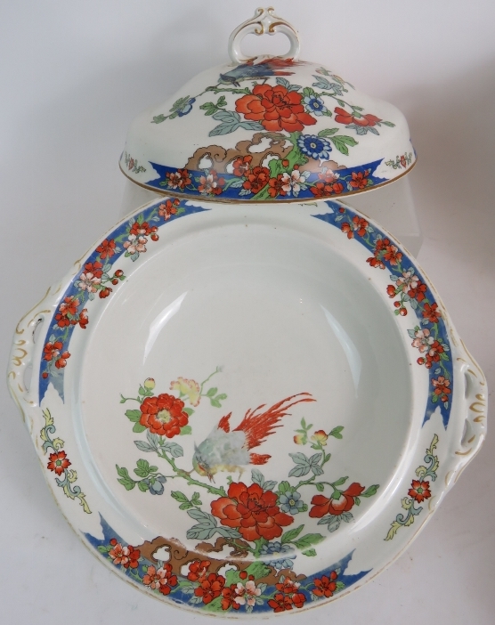 A collection of serving ware including M - Image 5 of 7