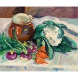 Henri Manguin1874–1949Nature morte aux légumes1912Öl auf Leinwand38,5 x 46,5 cmSammlung Arthur und