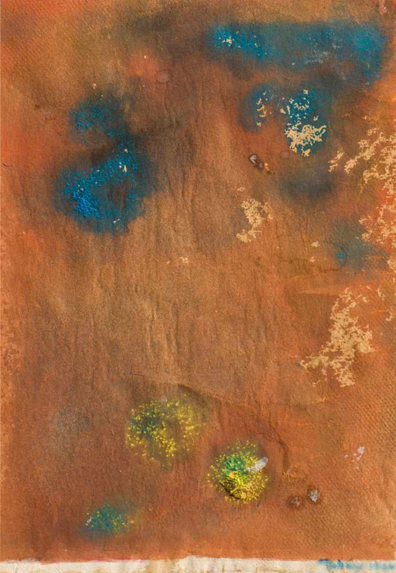 Mark Tobey1890–1976Ohne Titel1966Gouache auf Papier14,5 x 10,3 cm