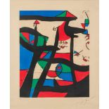 Joan Miró1893–1983Dans le grenier à sel1975Farbaquatinta89,5 x 74 cm(Lichtmass)WERKVERZEICHNIS