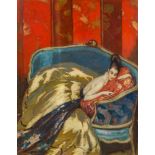 Jean Gabriel Domergue1889–1962La douce illusion1920Öl auf Karton73 x 60 cmPrivatsammlung,