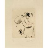 Marc Chagall1887–1985Ein alter Jude, aus Mein Leben1922Radierung12 x 9,5 cmWERKVERZEICHNIS Kornfeld,