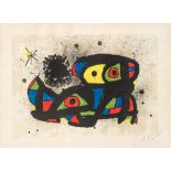 Joan Miró1893–1983Vol EspacialFarblithografie55 x 75,5 cm(Blatt)WERKVERZEICHNIS Cramer, Nr. 1187.