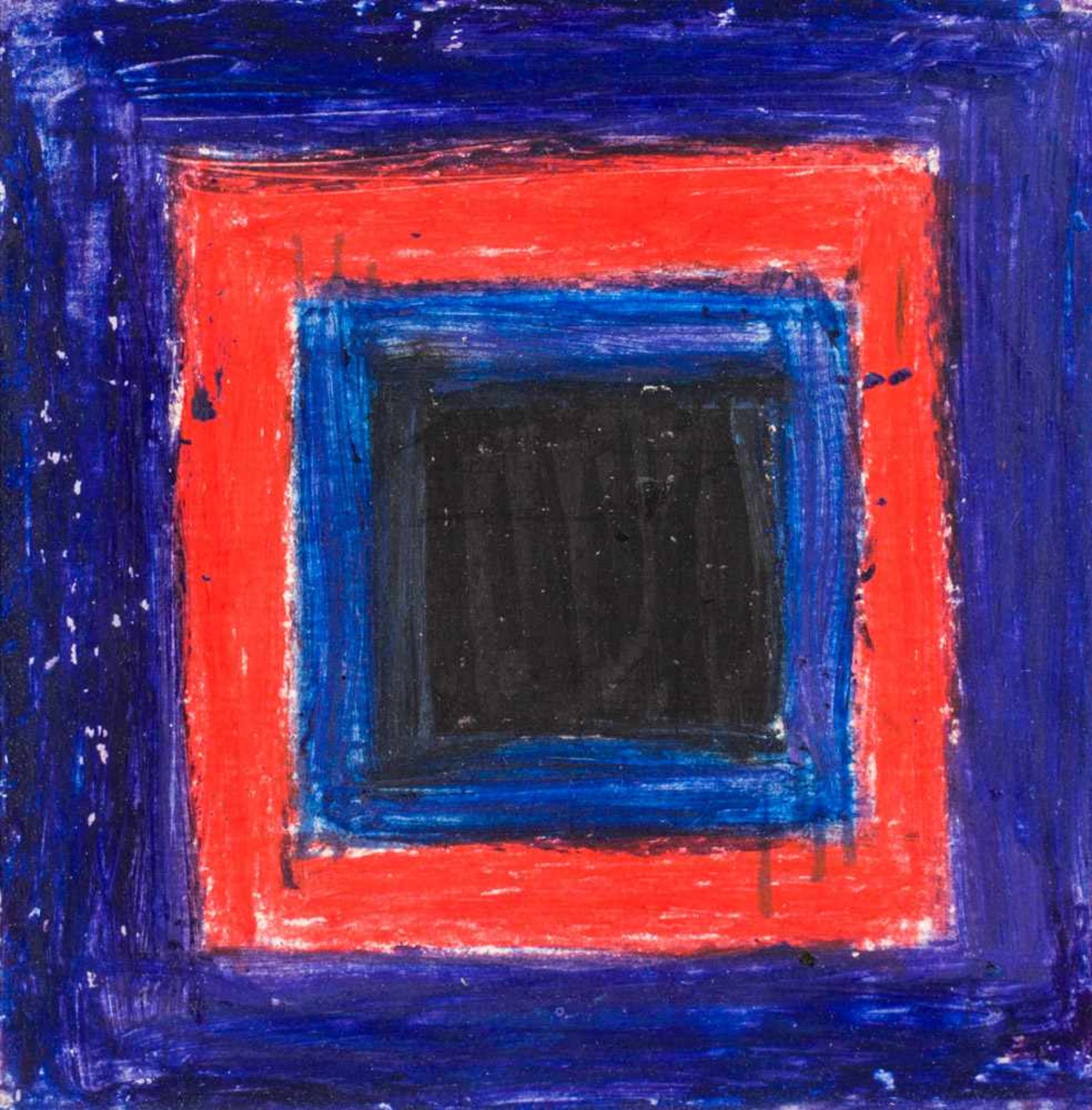 Aurélie Nemours1910–2005Ohne TitelPastell auf Papier auf Karton8,3 x 8,3 cm(Lichtmass)Galerie Cour