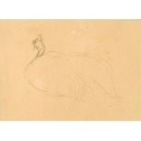 Henri de Toulouse-Lautrec1864–1901Dindon1899Bleistift auf Papier auf Karton17 x 23,4 cmMaurice