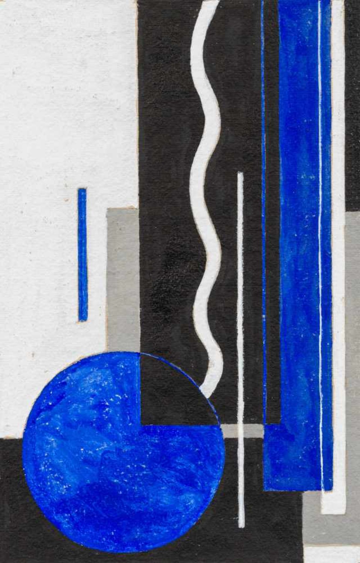 Félix del Marle1889–1952Kompositionum 1925Bleistift und Gouache auf festem Papier22,5 x 14,5