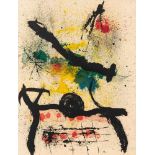 Joan Miró1893–1983Komposition1964Farblithografie auf Rives BFK-Bütten66,5 x 55,5 cm(Blatt)