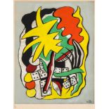 Fernand Léger1881–1955Composition aux dominos1947Farblithografie und Pochoir88 x 69 cm(Blatt)