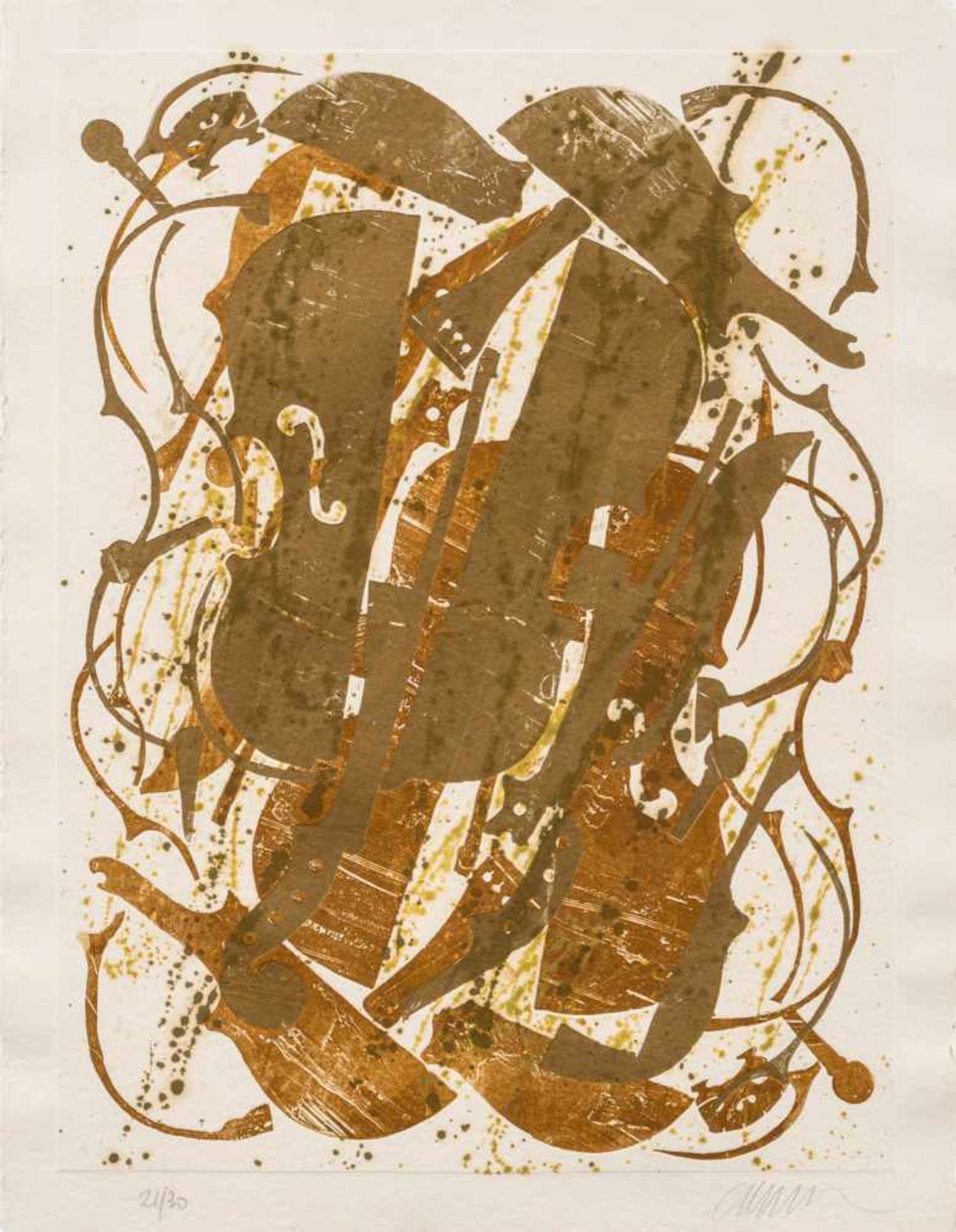 Fernandez Arman1928–2005ViolinRadierung59,5 x 44,5 cm