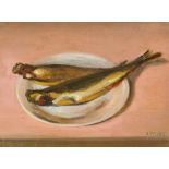 Alfred Pellan1906–1988Nature morte aux poissons1931Öl auf Holz27,5 x 37 cm