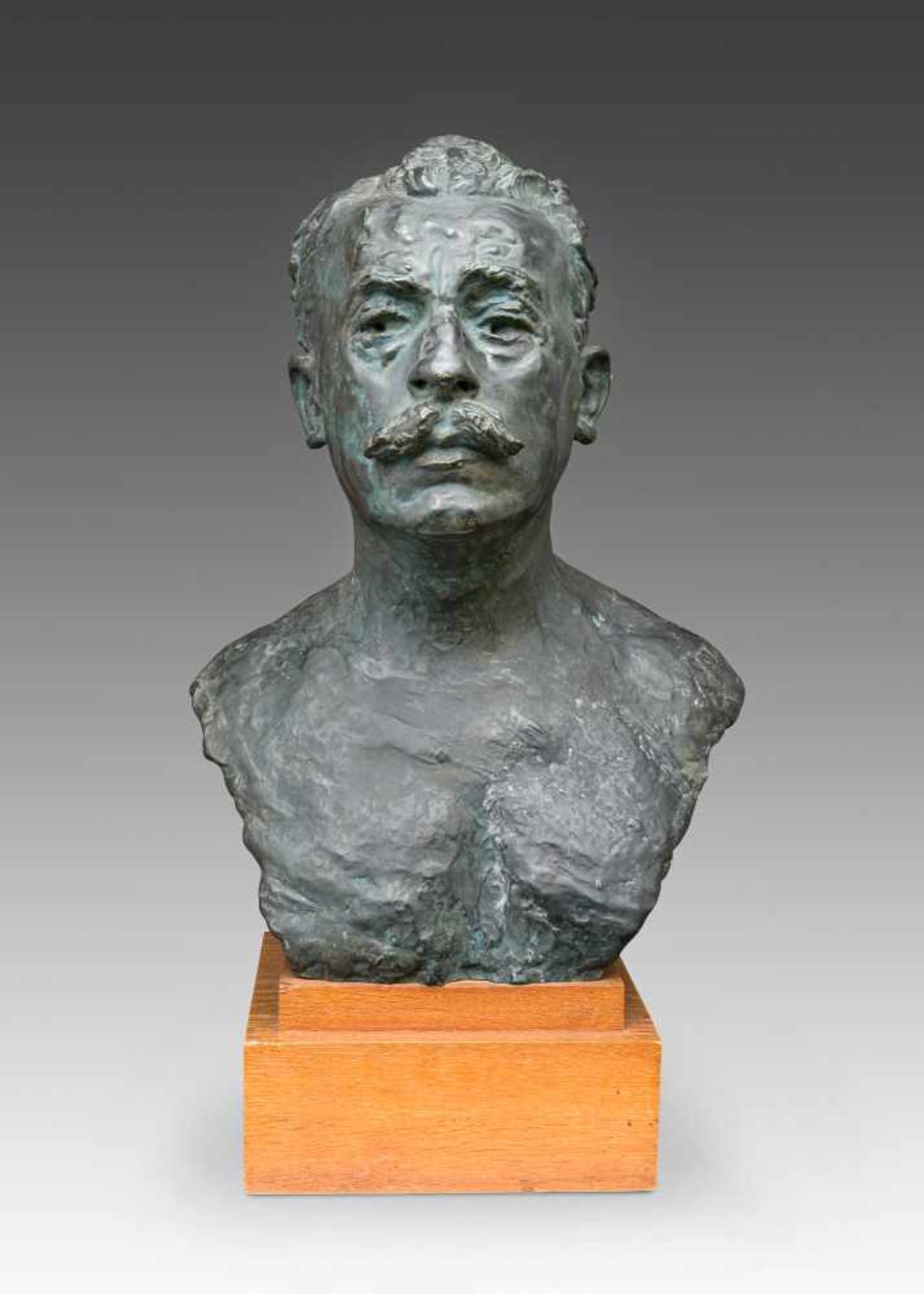 Auguste Rodin1840–1917Buste d'Etienne Clémentel, version avec épaules tronquées dite quatrième et