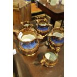 A SELECTION OF 19TH CENTURY COPPER LUSTRE JUGS