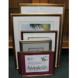 A SELECTION OF DECORATIVE PICTURES AND PRINTS VARIOUS