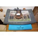 A BOXED MINORU HORSE RACING GAME by "Jacques & Son", together with a horse and jockey horseshoe