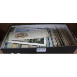 A SHOEBOX FULL OF COLLECTOR'S POSTCARDS VARIOUS
