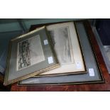 FOUR VINTAGE PRINTS OF OLD BIRMINGHAM