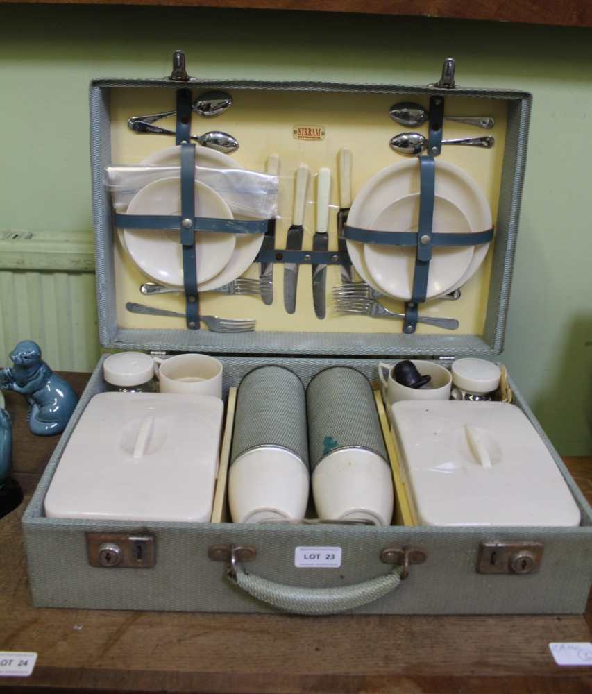 A SIRRAM BRANDED PICNIC SET