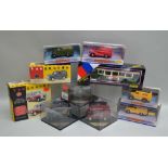 A SELECTION OF DIE-CAST MODELS to include; four boxed models the "Dinky" collection Ref. DY-4, DY-4,