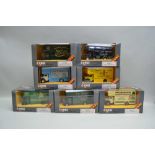 A SELECTION OF CORGI CLASSICS BEDFORD O SERIES PANTECHNICONS in a range of livery, mainly