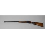 BAIKAL A 12 BORE SIDE BY SIDE NON-EJECTOR SHOTGUN, No.B19576, barrels 28.5", stock 14.5", choke 1/