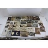 A COLLECTION OF PHOTOGRAPHIC POSTCARDS, to include; Charabanc outings, the "Plymouth Co-operative