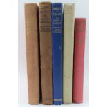 FIVE SPORTING BOOKS, illustrated after the work of Lionel Edwards, to include; "Somewhere in