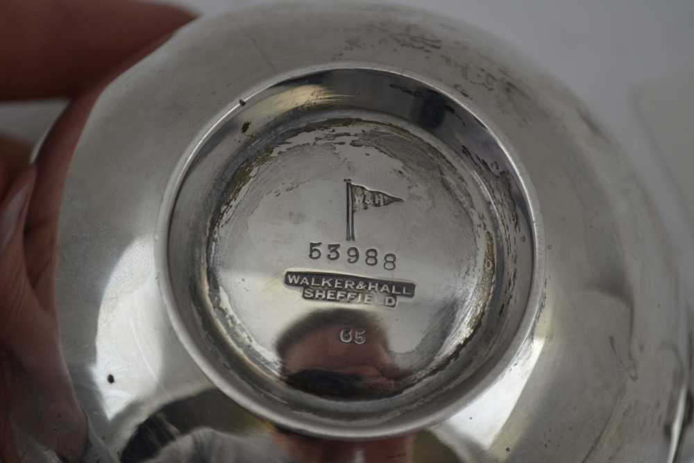 WILLIAM HUTTON & SONS LTD A SILVER WHISKY QUAICH, the shallow tasting bowl with two pierced handles, - Image 7 of 8