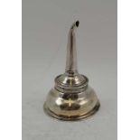 PETER, ANN & WILLIAM BATEMAN A SILVER WINE FUNNEL with detachable bowl, London 1802, weight; 76g