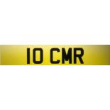 A UNIQUE OPPORTNITY TO ACQUIRE A CHERISHED CAR REGISTRATION PLATE, Personalised Number, on retention