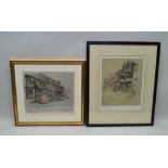 AFTER CECIL ALDIN 'Old English Inns' series, 'The Talbot Inn - Chaddesley Corbett' and 'The George