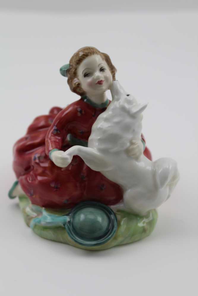 TWO ROYAL DOULTON CERAMIC FIGURES, 'My Pet' HN2238 and 'Home Again' HN2167 (2) - Image 2 of 5