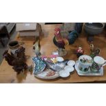 A SELCTION OF DOMESTIC FOWL COLLECTABLE'S various