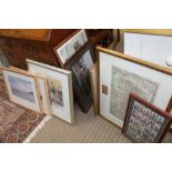 A VARIED SELECTION OF DECORATIVE PICTURES & PRINTS some appertaining to Birmingham