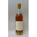 HINE COGNAC "Early 1929 Landed", labelled "...believed imported to England in cask by Joseph Travers