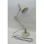 A COTSWOLD GREEN FINISHED ANGLEPOISE TASK LAMP, with bayonet light fitting