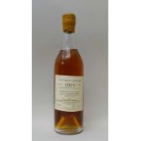 HINE COGNAC "Early 1929 Landed", labelled "...believed imported to England in cask by Joseph Travers